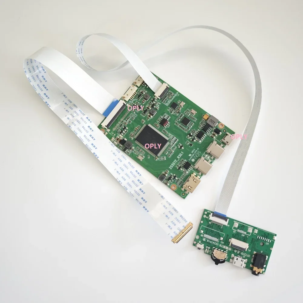 Controller Board Mini-HDMI DIY For LTN156HL08-101 LTN156HL08-201 1920x1080 Laptop Screen Micro USB TYPE-C 30 Pin 15.6
