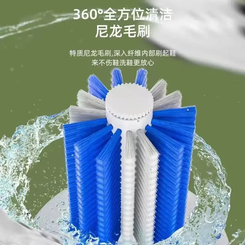 Automatic shoe washing machine Household mini shoe brushing machine Three-in-one elution integrated  Shoe washing machine