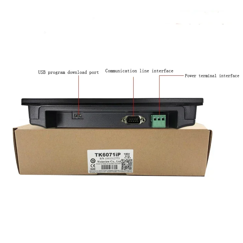 Weinview TK6071iQ HMI Touch Screen Nova interface homem-máquina de 7 polegadas 800 * 480 Newcarve