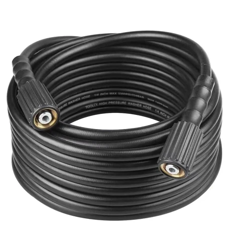 Manguera de lavadora de alta presión 1pac-5800PSI M22-14/15 mm Tubo de extensión de lavadora eléctrica para una limpieza eficiente disponible en 6 m, 10 m, 15 m,