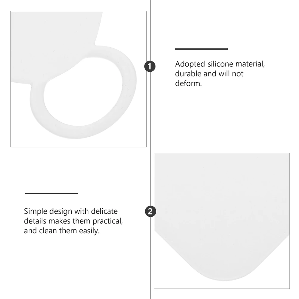 

2pcs Silicone Coverskitchen Bathroom Toilet Sewer Cover Sewer Covers Floor Drain Covers Drain Cap Plumbing Accessories