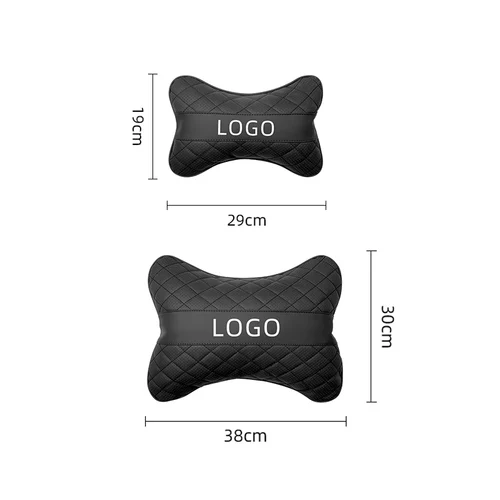 Imagen 2 del producto Almohada para el cuello del asiento del coche, reposacabezas, cojín de soporte Lumbar para la cintura para Toyota GR 86 CHR Corolla Prado Avalon Prius Camry Yaris RAV4 Reiz