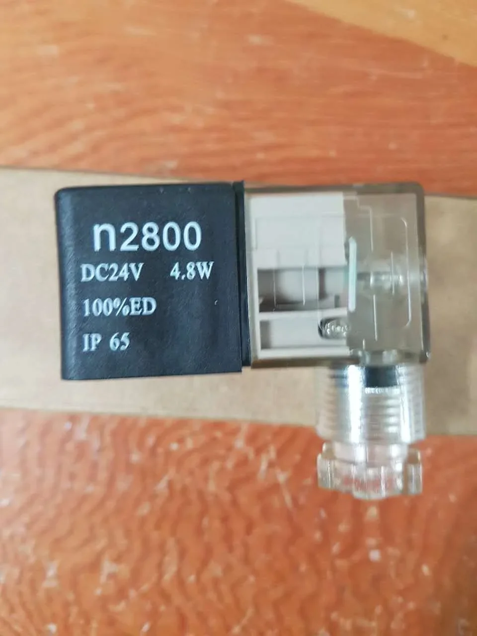 Катушка пневматического электромагнитного клапана N2800 DC 24 В 4,8 Вт IP 65