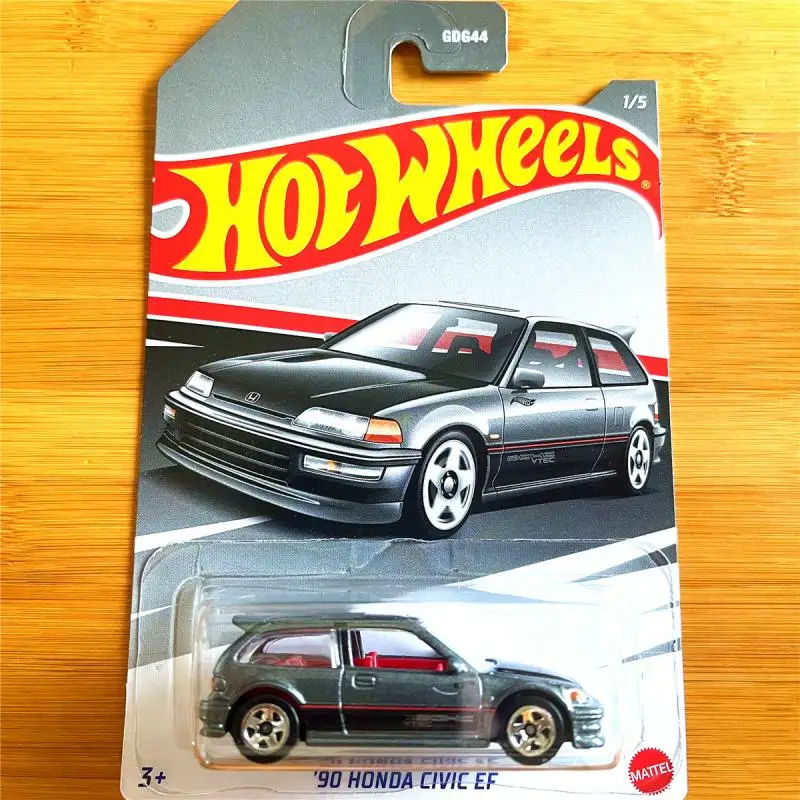 [In stock] HOT WHEELS Original CAR CULTURE Alloy Pressed Car Model Collectible Ornament HONDA CIVIC EG Finished Goods Model Toy