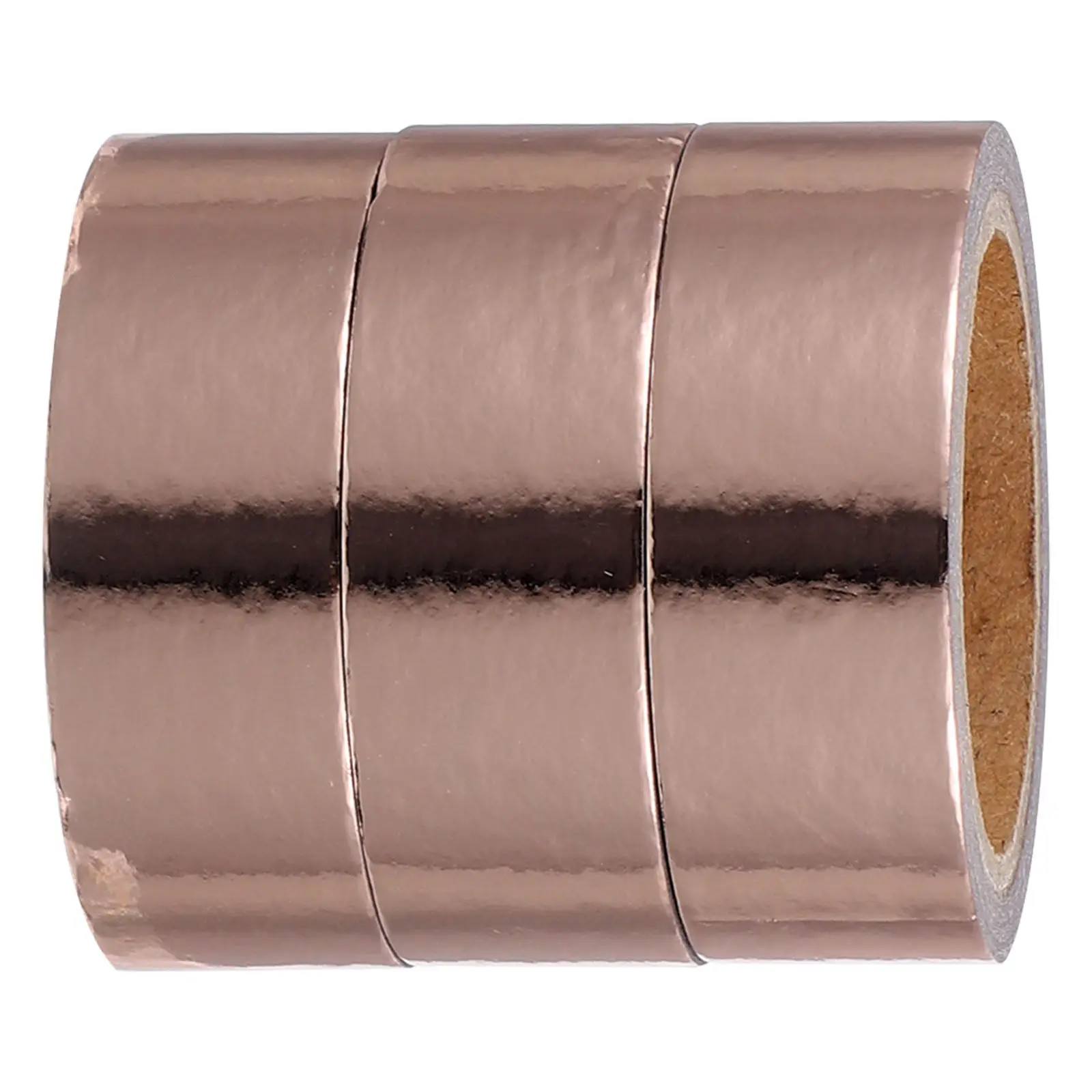 

3 Rolls Metallic Washi Tape Set Decorative Foil Paper for Scrapbooking DIY Crafts Journal Album Decoration Adhesive Craft Tape