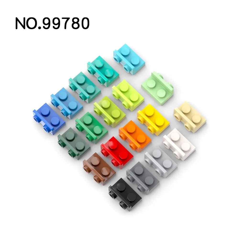 20pcs MOC Parts 99780 Bracket 1 x 2 - 1 x 2 Inverted Compatible Bricks DIY Assmble Building Blocks Particle Kid Puzzle Toy Gift