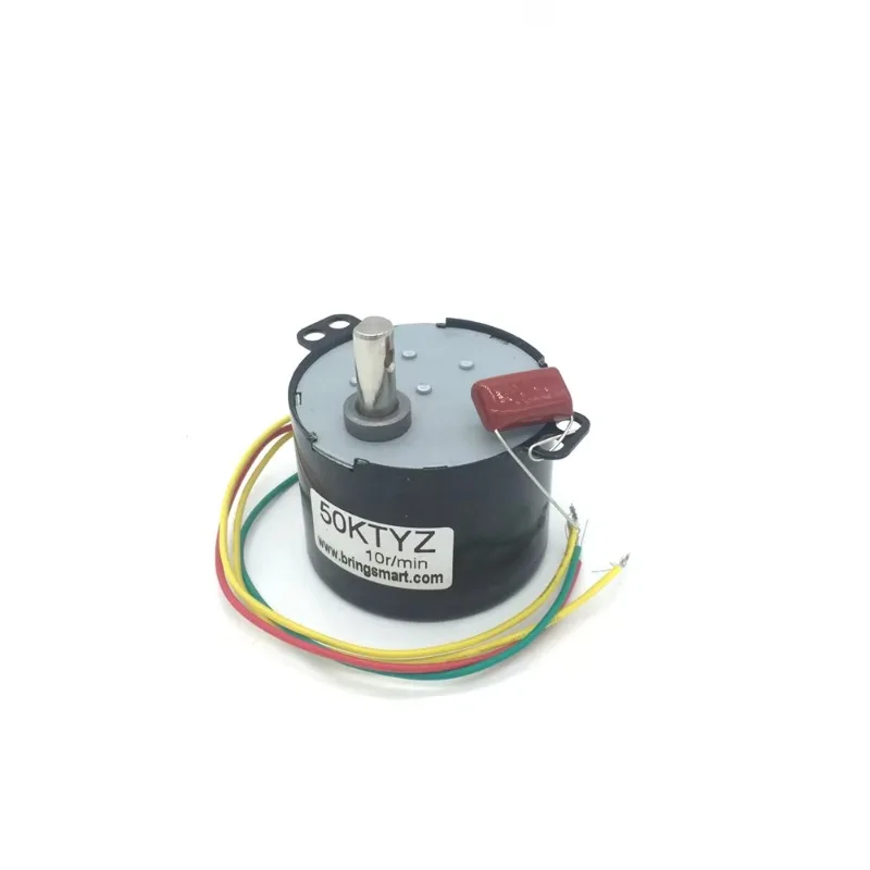 

50KTYZ 24v AC synchronous motor CW/CCW micro gear motor 2.5 rpm 30 rpm 50 rpm slow speed reducer permanent magnet motor