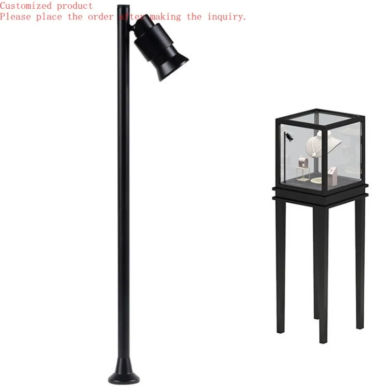 

Custom.Mini LED Vertical Pole Display Light Showcase Spotlight for Mall Jewelry Counter and Mini Cabinet Displays