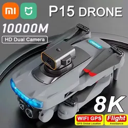 Xiaomi MIJIA P15 Drone 4K Professional Camera 8K GPS HD Aerial Photography Dual-Camera Omnidirectional Obstacle Avoidance Drone