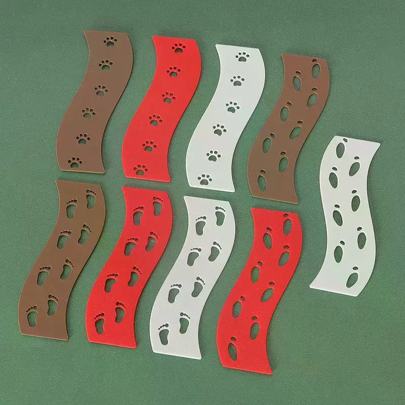 5 قطعة حصير أرضية لبصمة الدمى المصغرة ملحقات أثاث لبيت الدمية ديكور ألعاب التظاهر للأطفال هدية #4