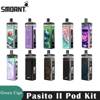 Original Smoant Pasito II Pod Kit 80W 6ml Cartridge 2500mAh Battery TC Mod Vape Pasito 2 Vaporizer Electronic Cigarette