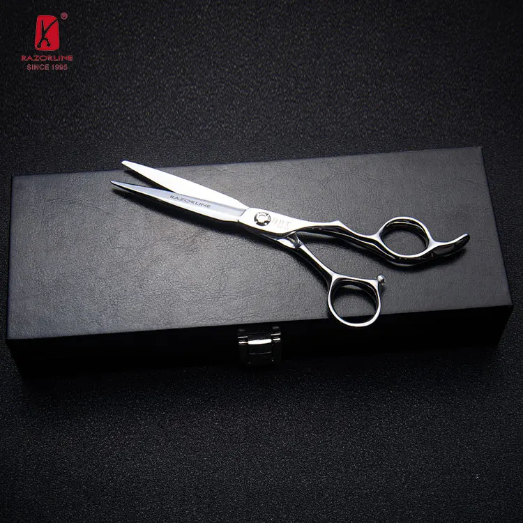 MA03 Beste professionelle JAPAN DAMASCUS High-End Sharp Razor Barber Blending Haircutting Friseur Trockenschneideschere