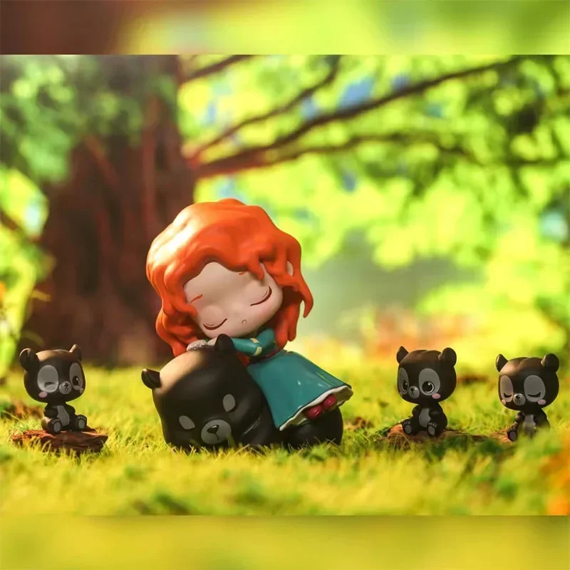 Disney Pixar Merida Action Figures Brave Merida Princess Girls Anime Figure Dolls Disney Merida Decoration Model Toys Gifts