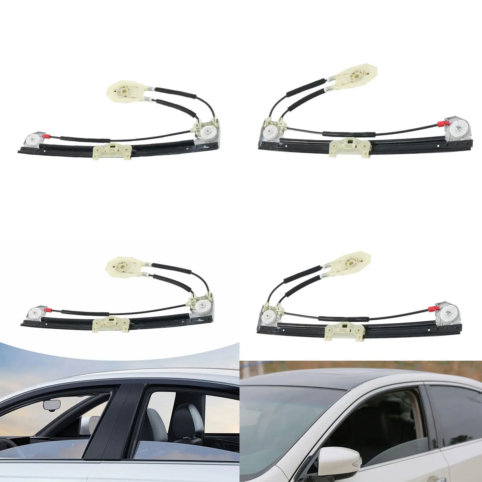 

Power Window Regulator Easy to Install Repalcement 51358159836 Directly for BMW 528i 1997-1999 540i 1997-1999 Accs Car