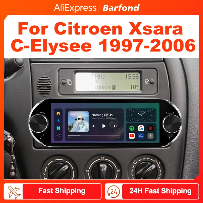 for Citroen Xsara C-Elysee 1997-2006 1 Din Car Radio Android  6.86