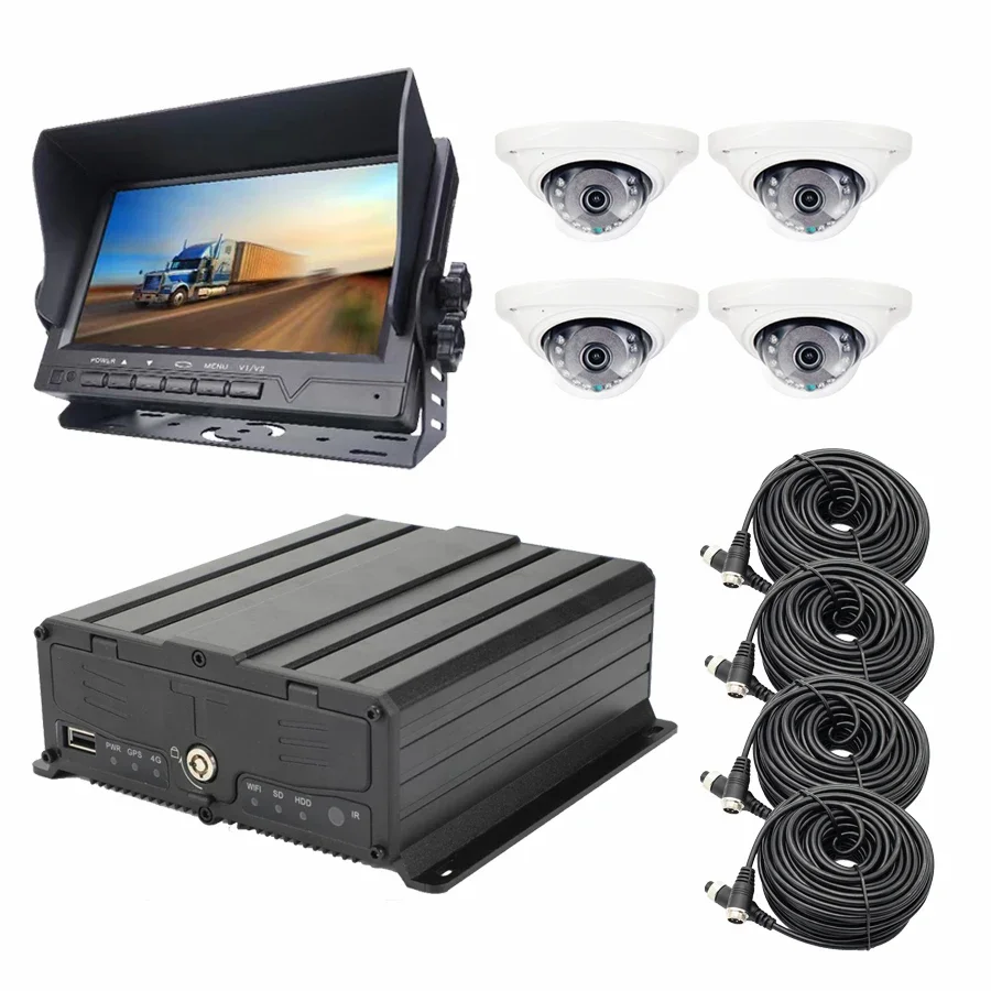 2026 A&S High Quality 8-Channel MDVR With 4G GPS Wifi Vehicle Bus Black Box Taxi HDD Mobile DVR Digital Video Recorder