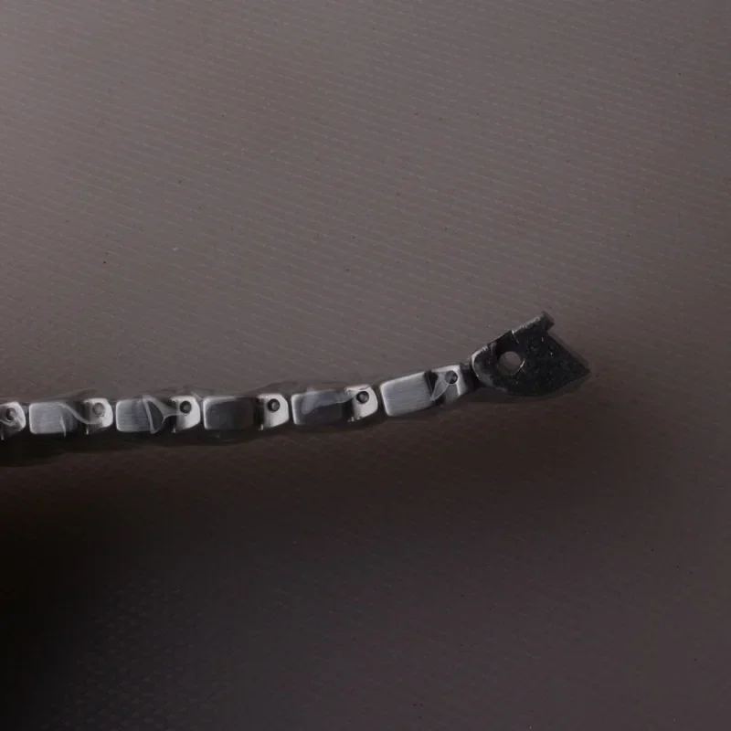 ل بانيراي حزام لومينور pam441 111 معصمه فراشة المشبك 24 مللي متر قوس واجهة الصلبة الفولاذ المقاوم للصدأ الأسود الفضة حزام الساعات