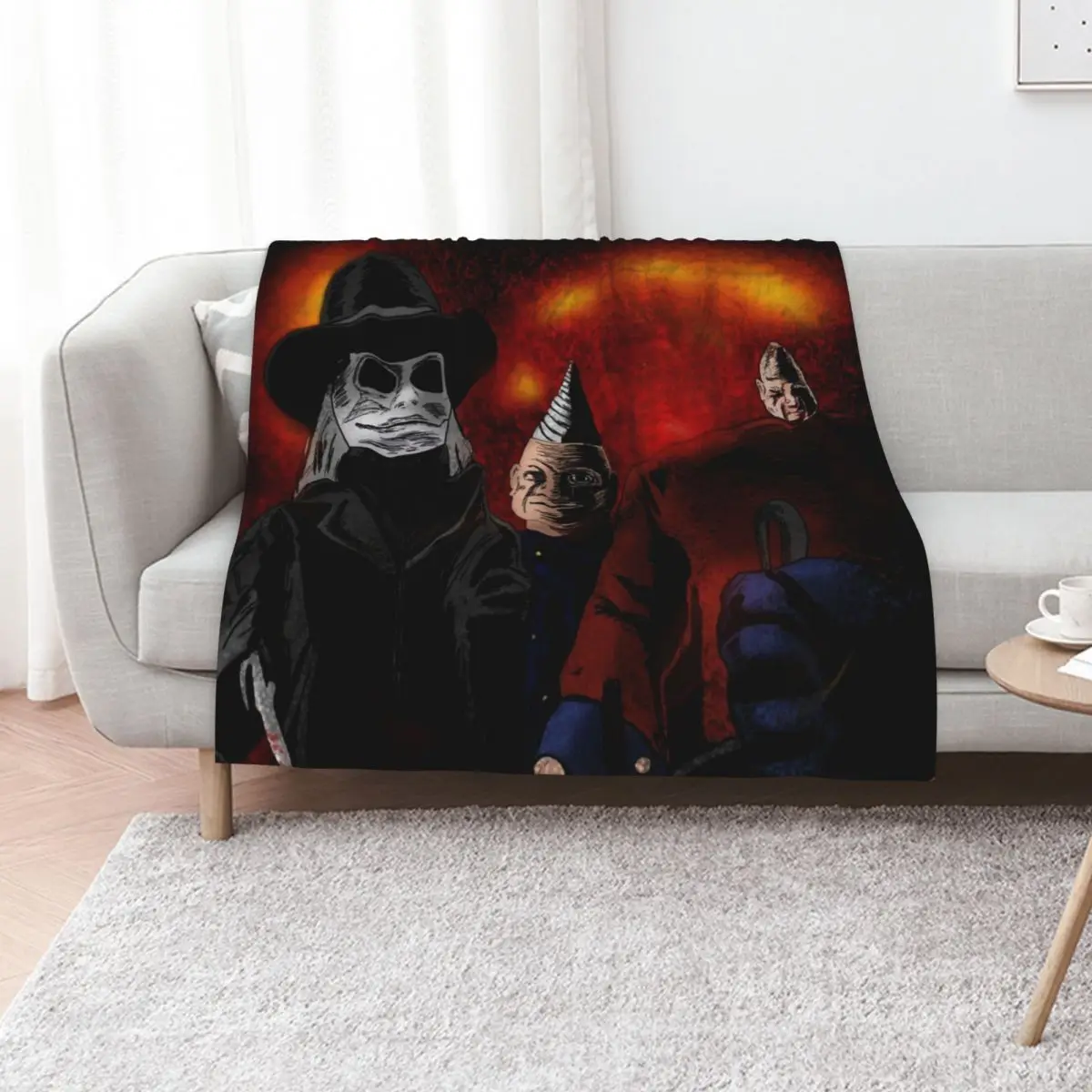 The Puppets Throw Blanket cosplay anime Sleeping Bag Tourist Bed linens Moving Sofa Quilt Blankets