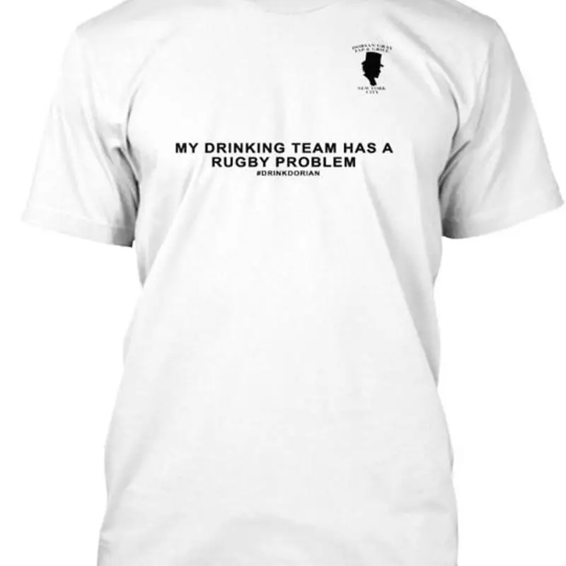 تي شيرت دوريان جراي 2015 لكأس العالم للرجبي مقاس S إلى 5XL