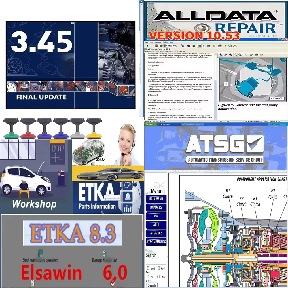 

Reparación de taller 2024 para Alldata AutoData Elsa Win Service Box WIS FCA USA Haynes PRORepair Software