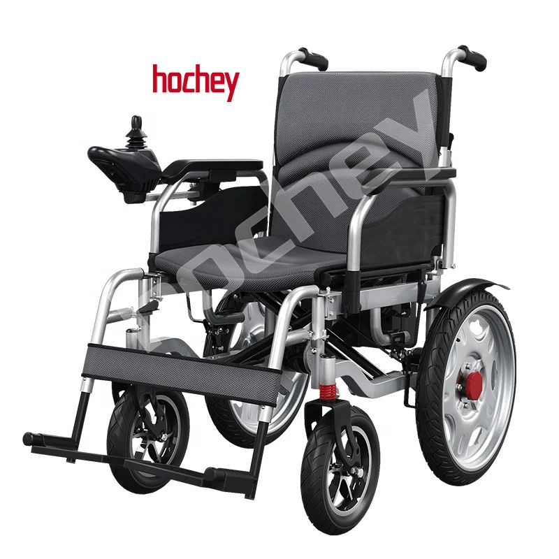 

HOCHEY MEDICAL Portable Disabled Wheelchair Folding Electric Wheelchair For The Elderly People
