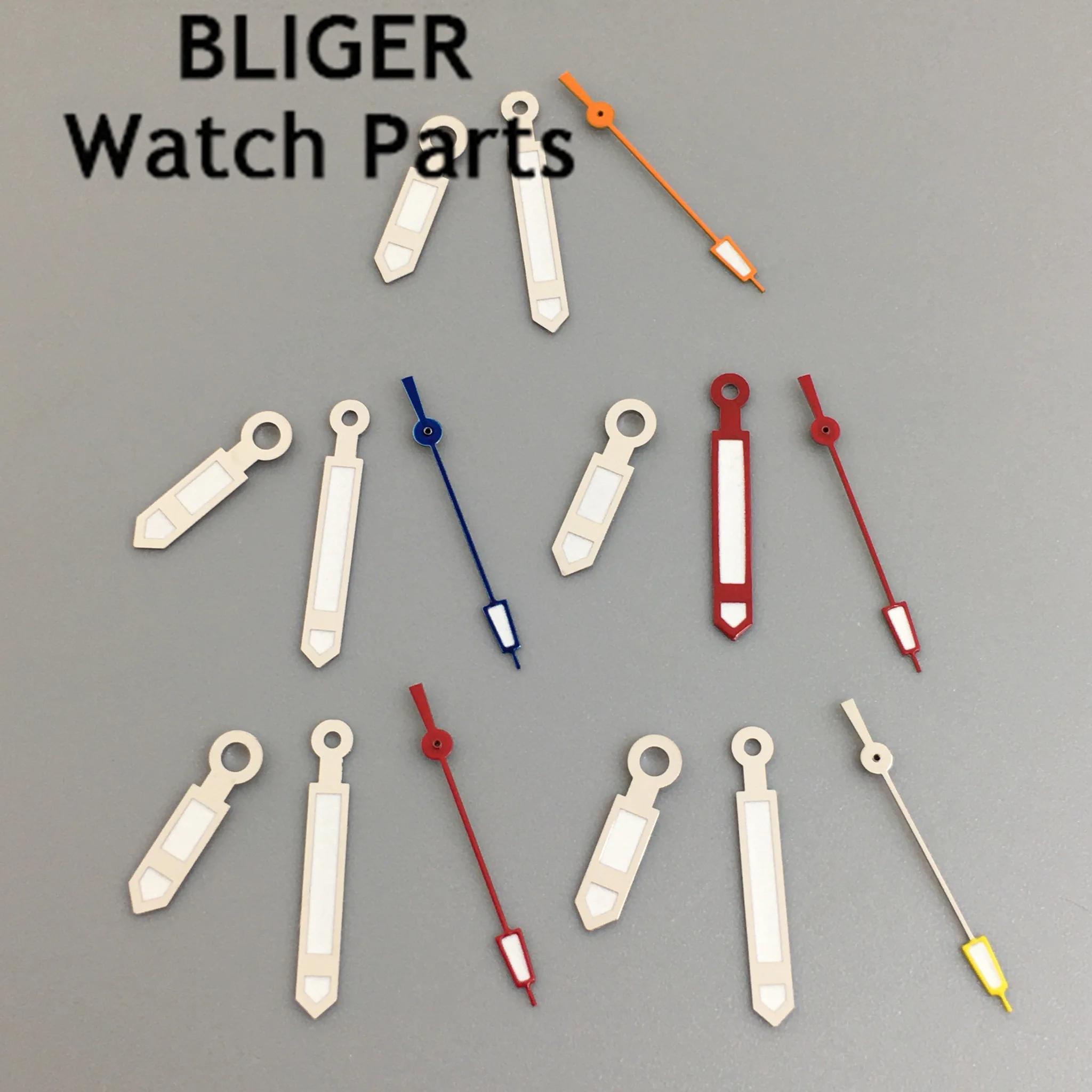 BLIGER green luminous watch hands fit NH35 NH36 ETA 2824 2836 Miyota 8205 8215 821A Mingzhu DG2813 3804 Movement