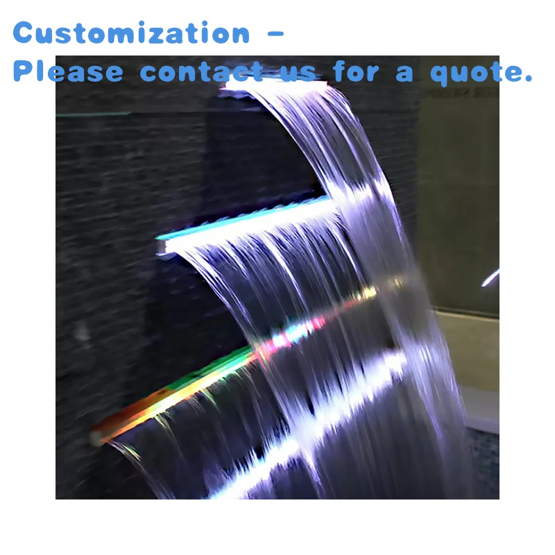 custom.Customized Waterfall Fountain Indoor and Outdoor Best-selling Feature Film Fountain