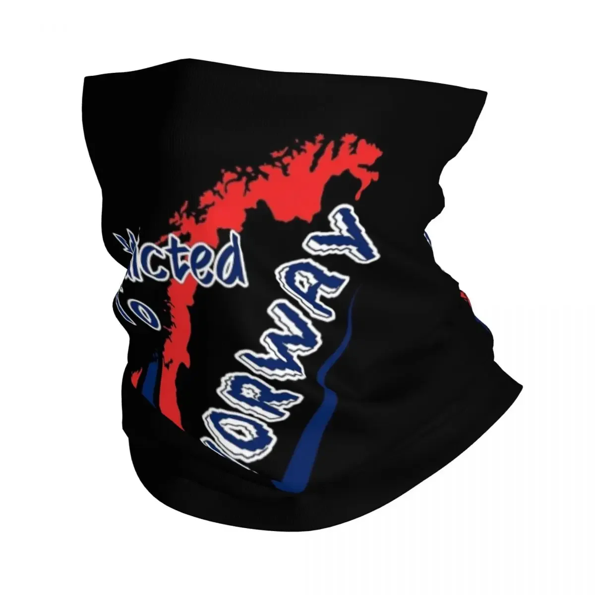 Addicted To Norway Bandana Neck Gaiter Printed Balaclavas Wrap Scarf Warm Cycling Hiking Unisex Adult Windproof