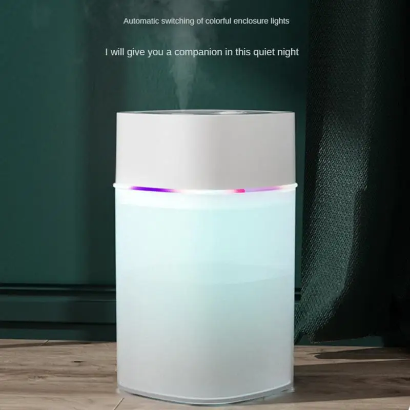 Humidifier Abs Electronic Components Usb Interface Convenient Mute Large Capacity Car Humidifier Office Mini Small Humidifier