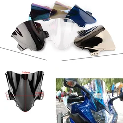 Motorcycle Windshield Double Bubble WindScreen Visor Fairing Deflector For Suzuki GSXR 1000 GSXR1000 GSX-R1000 K5 2005 2006