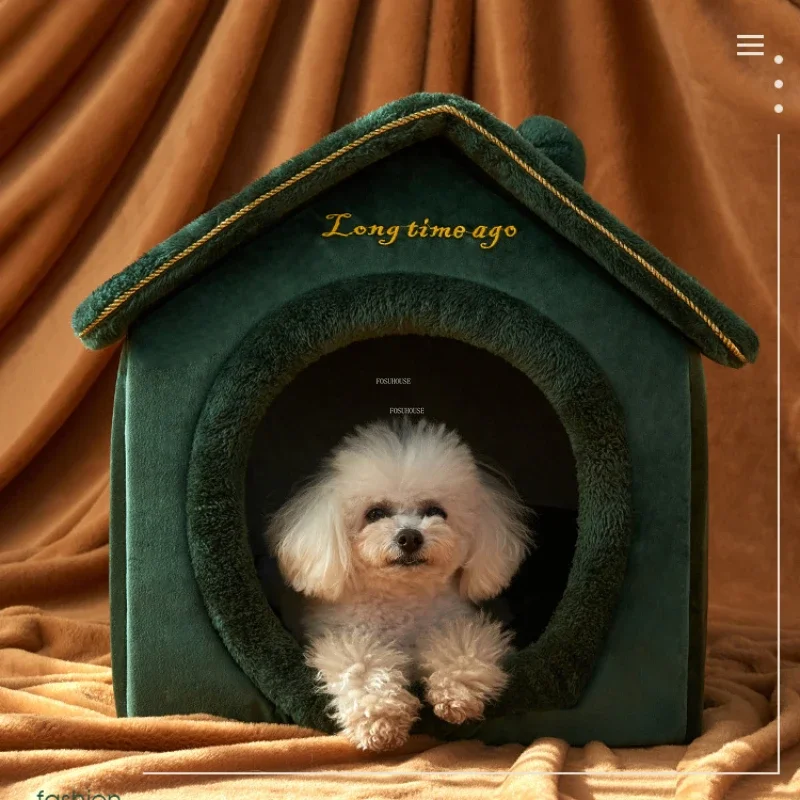 

Питомники для собак Four Seasons Универсальные домики для маленьких собак Съемный и моющийся теплый домик для собак Питомник для кошек Товары для домашних животных Дом для собак