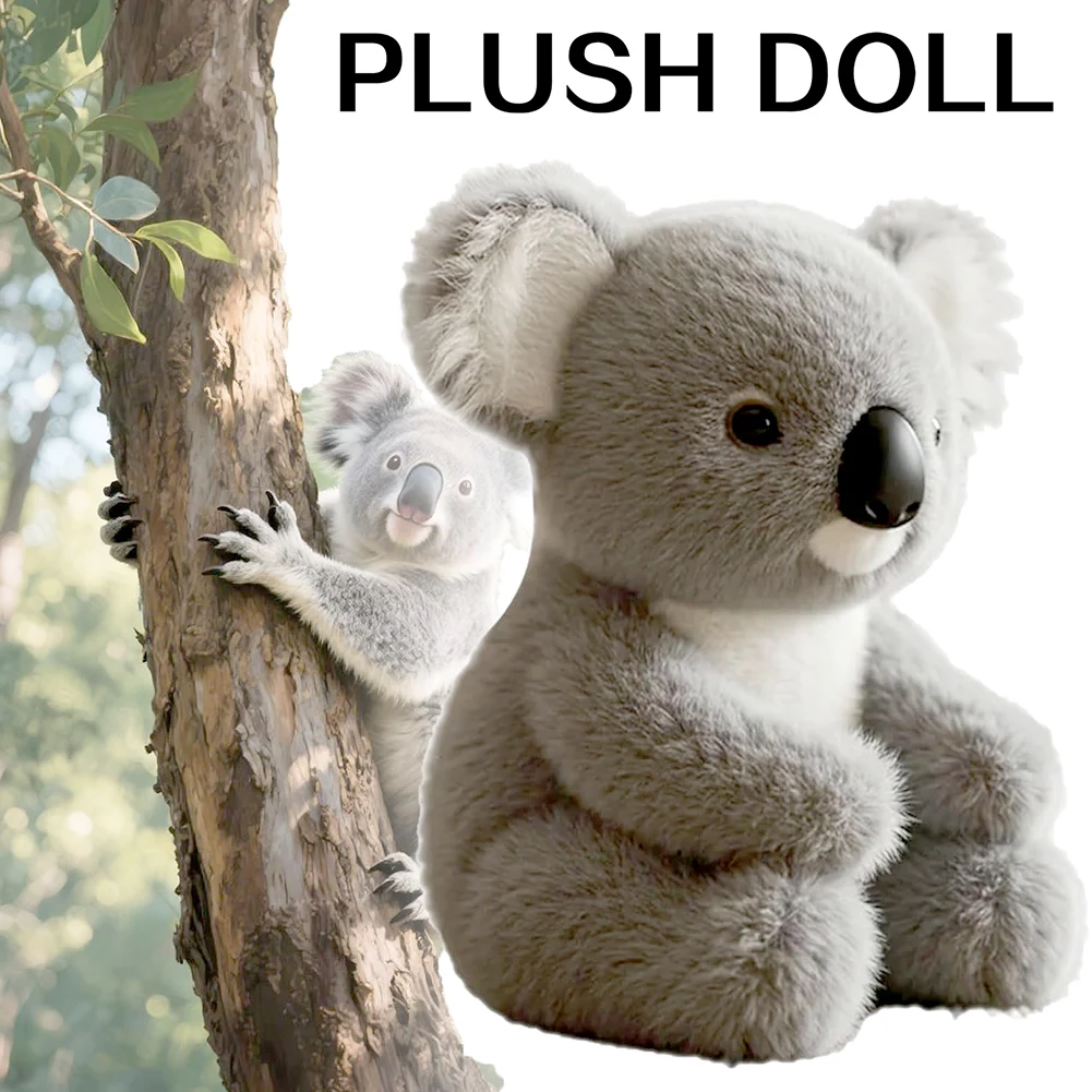 Weich niedliche Koala Plüsch Spielzeugpuppe für Kinder Erwachsene für Schlafzimmer Schlaf Begleiter emotionaler Unterstützung lindern Stress emotionale Therapie