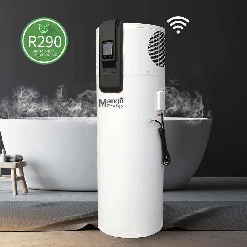 

R290 Wifi Controller High Temperature air to Water Heat Pump All in One Water Heater for Household