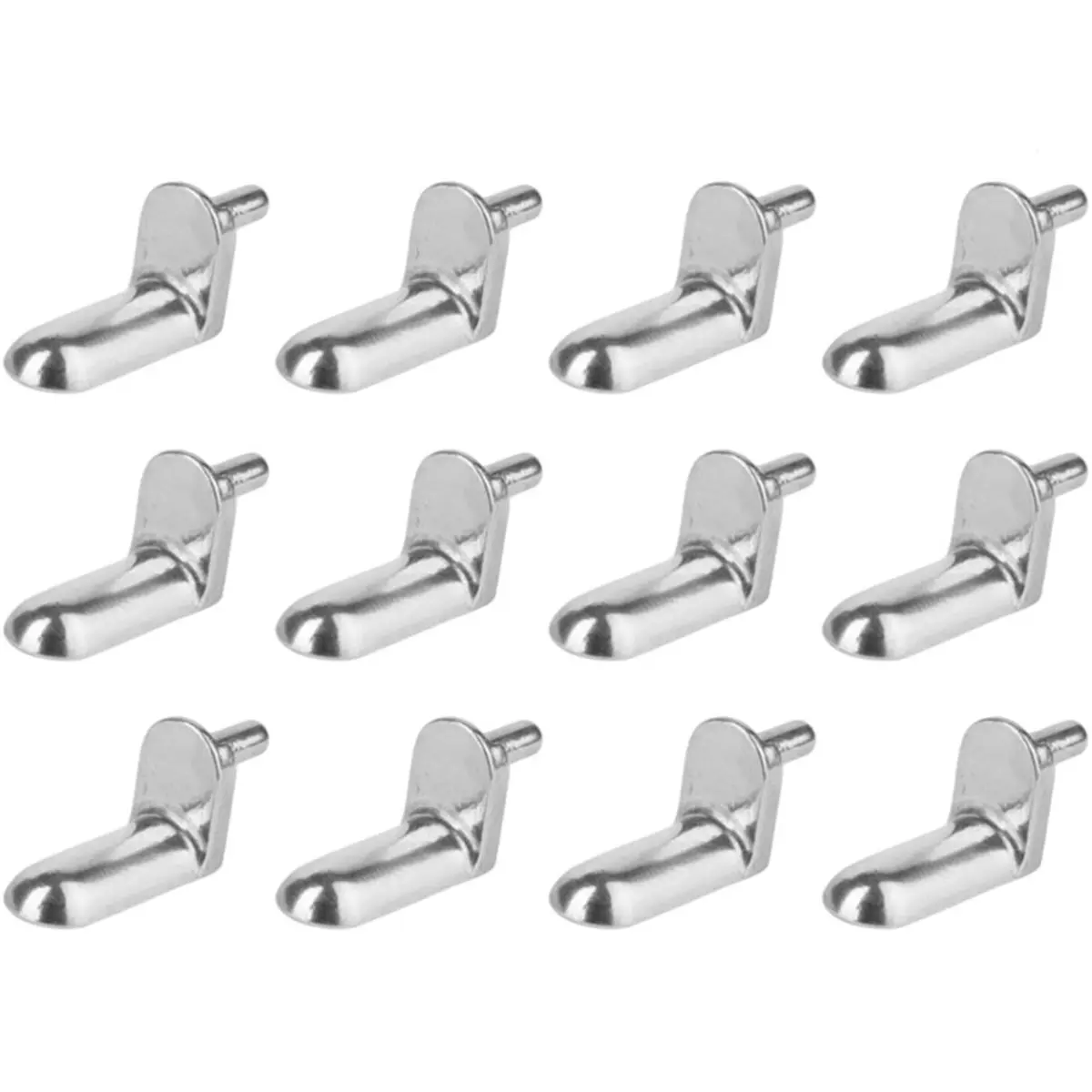 HOUSEHOLD*GOOD Shelf Support Pins for 113301 (, BRIMNES Units) Die-Cast Bookcase Pegs (Pack of 12)