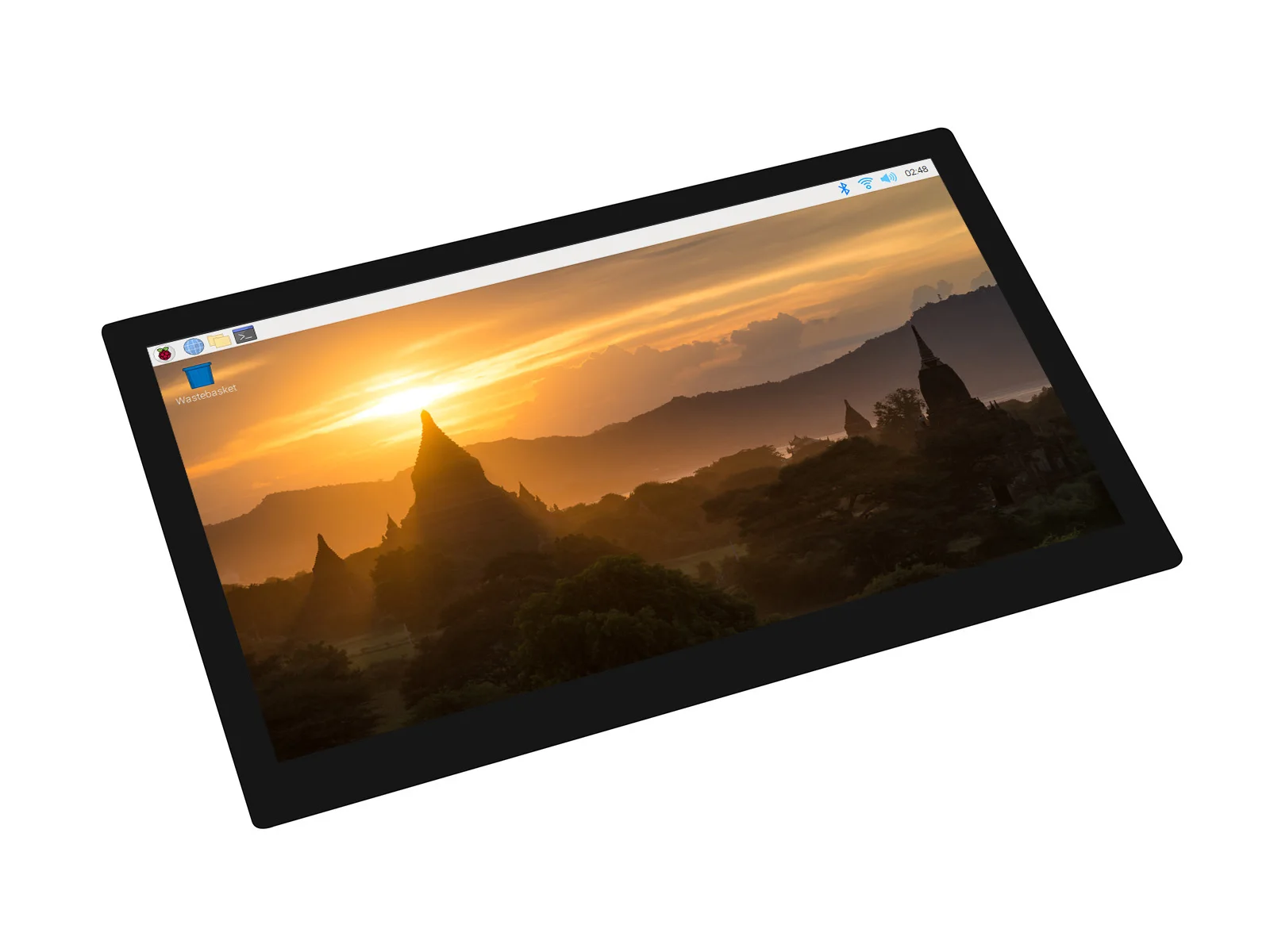 شاشة Waveshare مقاس 10.1 بوصة QLED Dot، لمسة سعوية، 1280*720، لوحة زجاجية مقواة G+G، دعم أنظمة مختلفة #4