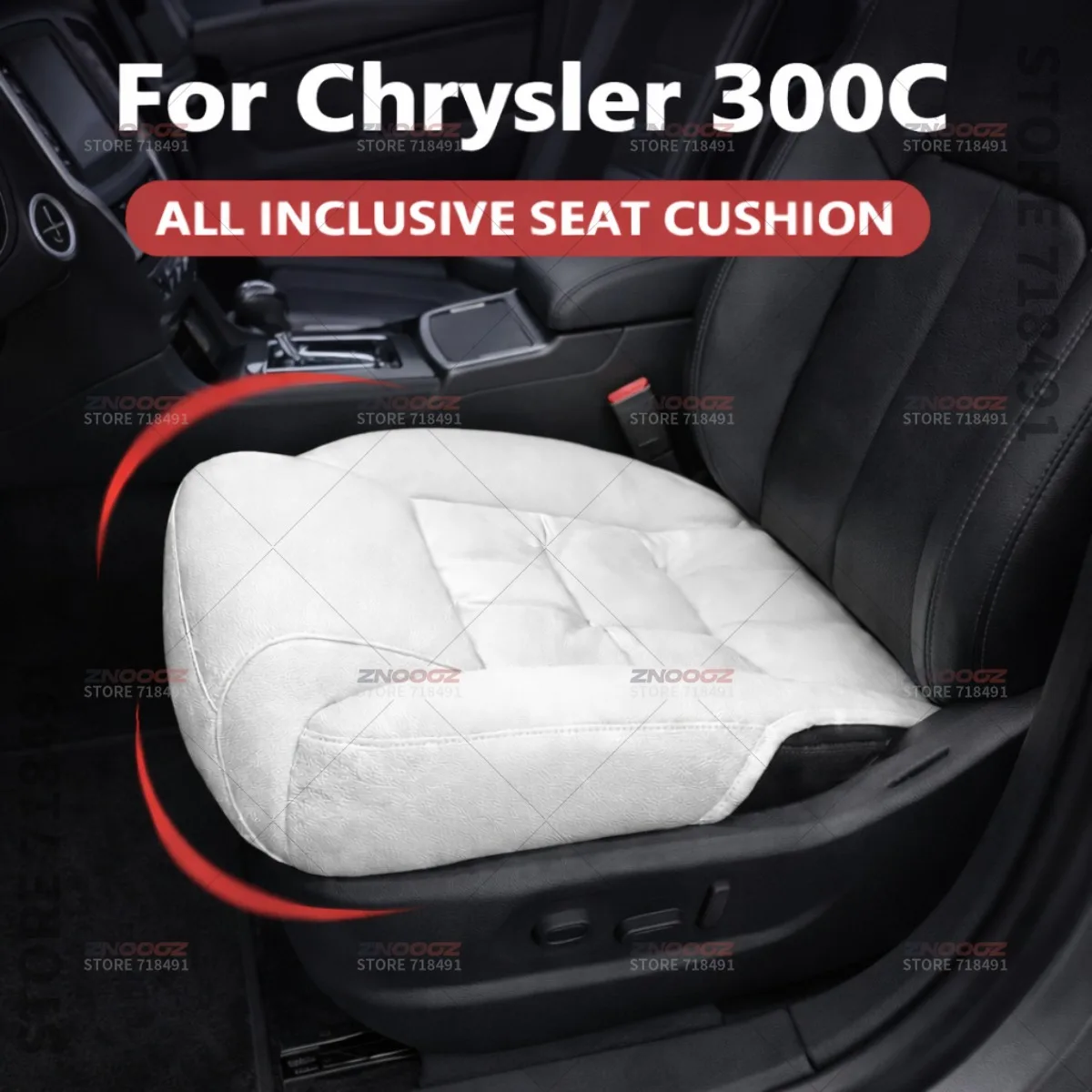 

Подушка-удлинитель для автомобильного сиденья с эффектом памяти, поддержка для ног, аксессуары для салона автомобиля Chrysler 300C