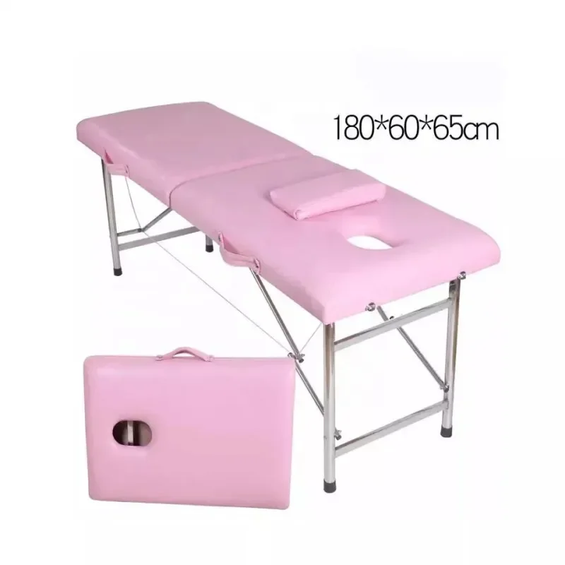 Hot Sale Portable Folding Height Adjustable Table Massage Bed bea uty Bed