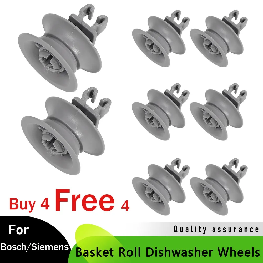 Korbrolle, Spülmaschinenräder für Geschirrspüler, oberer Korb, universell für Bosch, für Constructa, für Siemens, Spülmaschinenzubehör