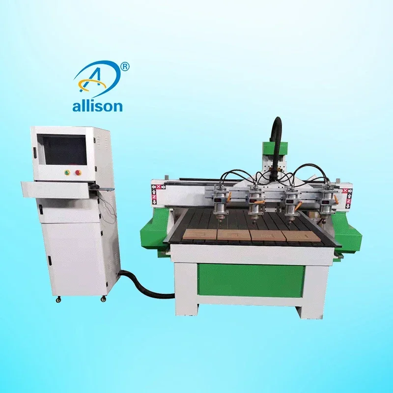 2026nb 1530 2040-4 Spindles Multi Head Cnc Router Machine Window Door Panel Design Cnc Machine