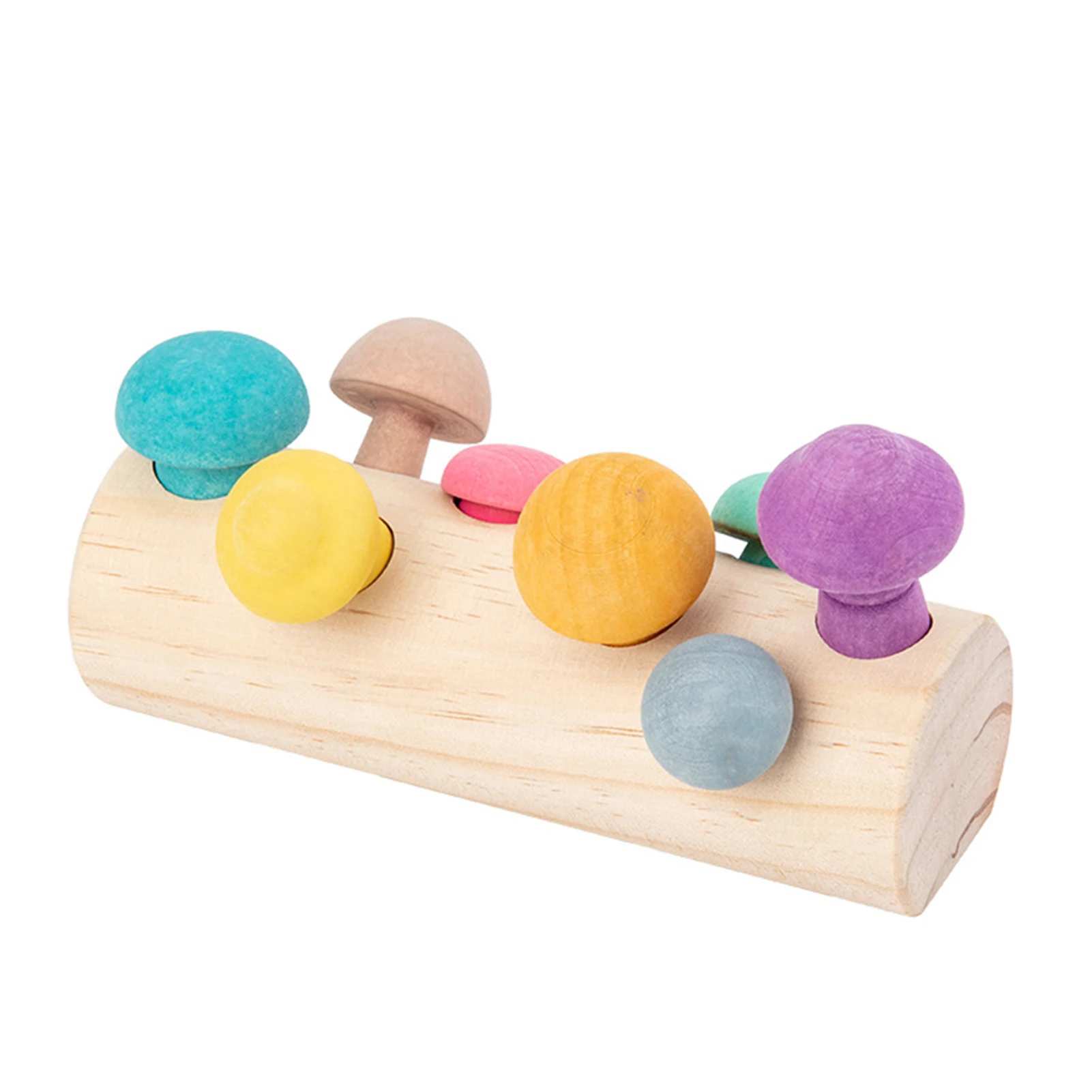Wooden Toy Set Shape Color Cognition Match Educational Toy For Toddler