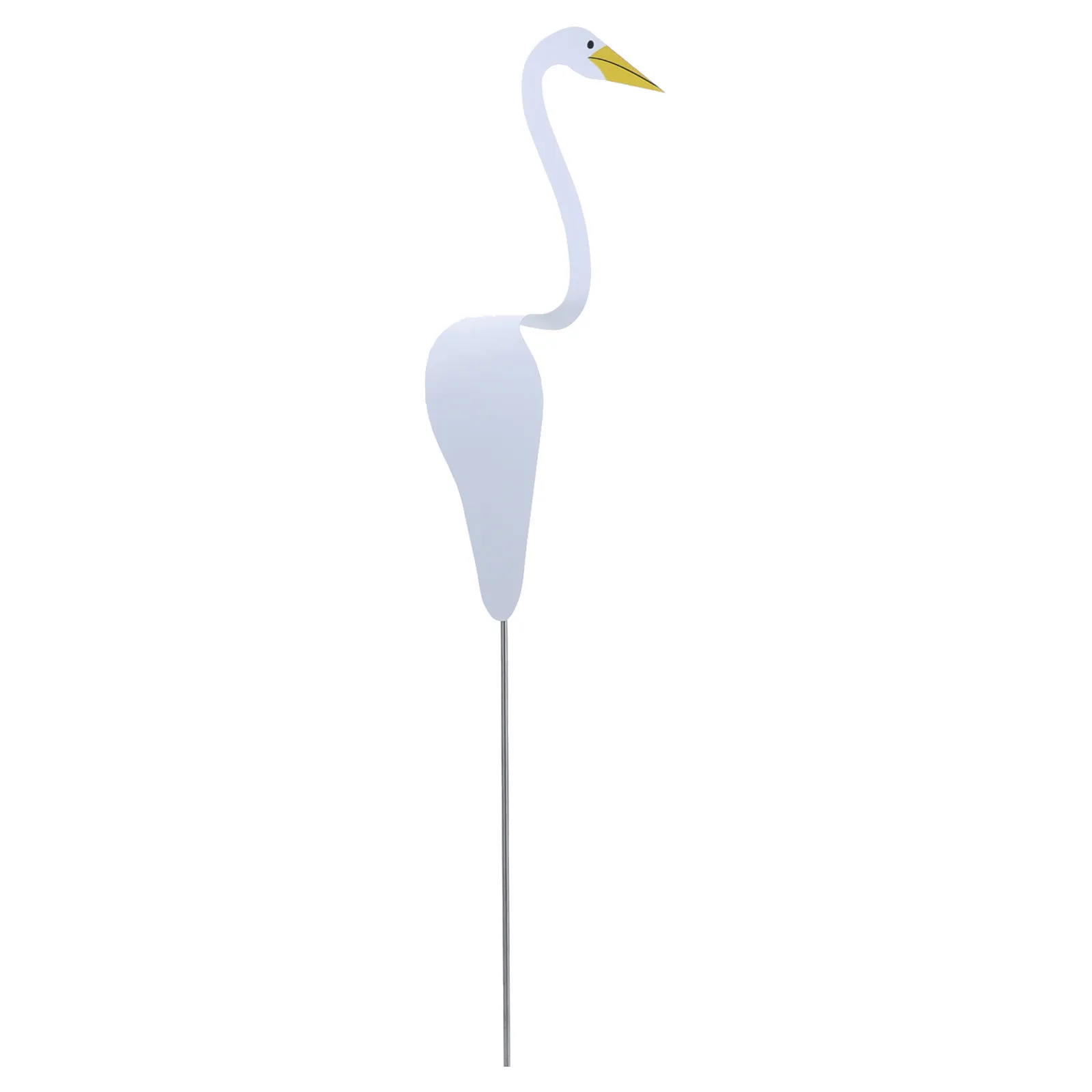 Metal Flamingo Outdoor Decor Garden Ground Flamingo Stake Decoration Yard Flamingos Lawn Ornament Garden Stake Sign