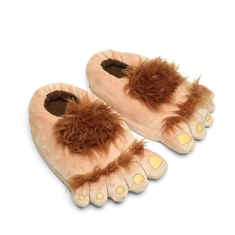 Women\'s Chunky Warm Slippers Home Ladies Creative Bigfoot Indoor Fuzzy Slipper Shoes 2021 New Trendy