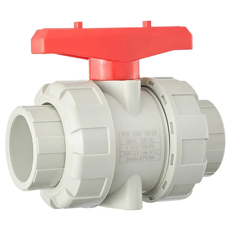 

ABCA-For Aquarium& Garden For Water Supply Pipe Fittings- PPH Union Ball Valve DN20 25Mm
