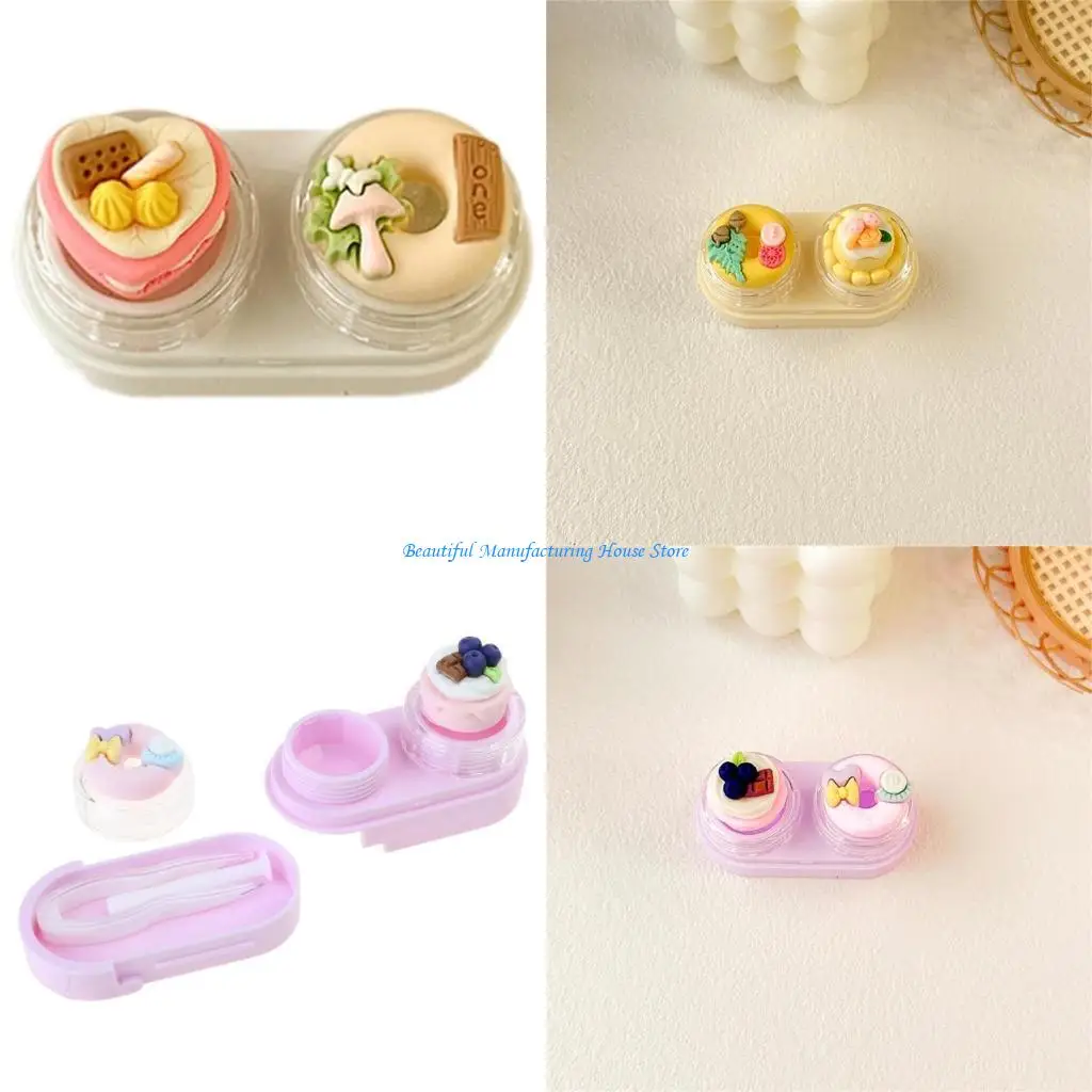 

E56A Contact Lenses Case Contact Lenses Remover Tool Dust-proof Inserter/Remover