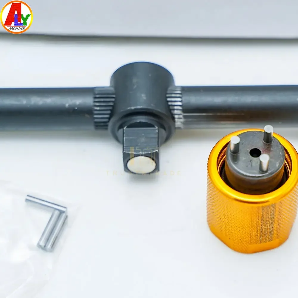 

Высококачественный универсальный инжектор Common Rail, клапан, отверстие для удаления пластины, инструменты для разборки и сборки с 3-контактными губками для DENSO
