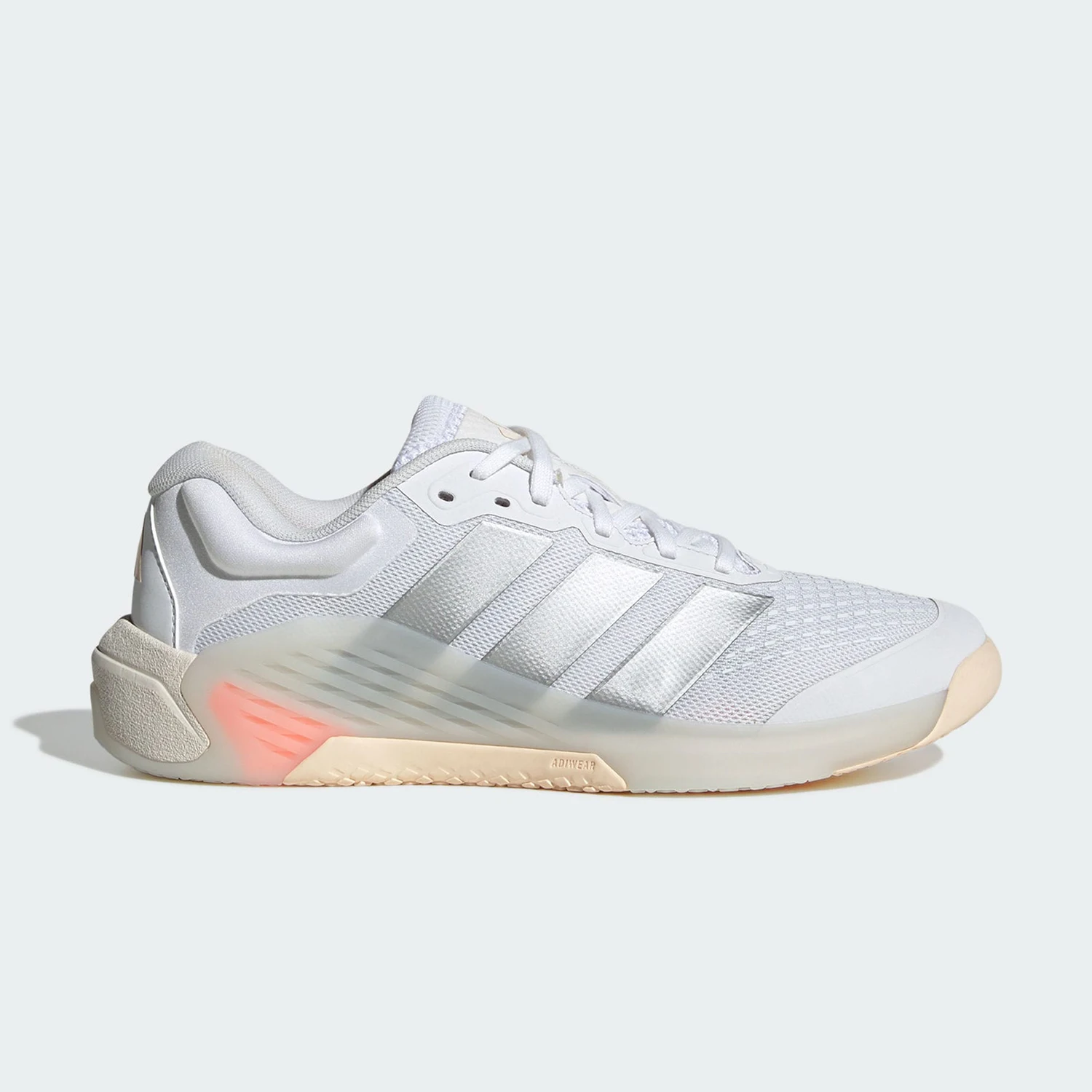 Adidas genuine DROPSET women's lace up anti slip and wear-resistant casual shoes JR4666