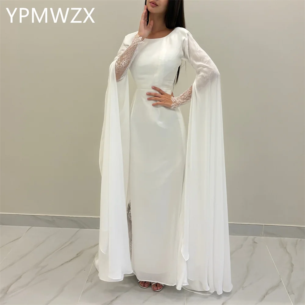 

Customized Prom Gown Formal Evening Dress Women YPMWZX Strapless Column Floor Length Skirts Draped Bespoke Occasion Dresses Part