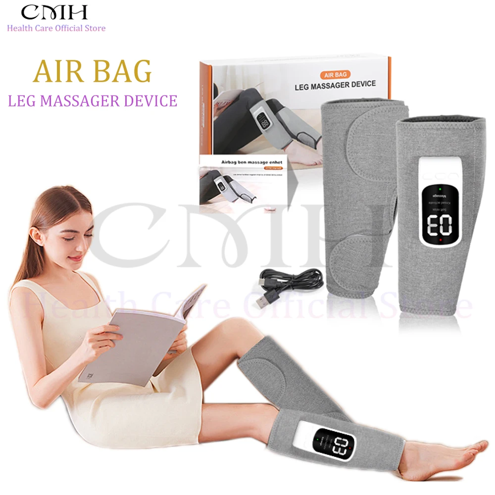

CMH 3Modes Electric Heating Knee Wrap Muscle Relaxation Hot Compress Joint Protection Vibration Device for Leg Massage Free Item