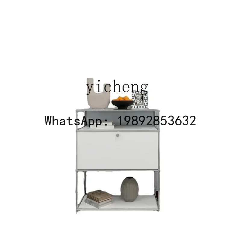 LYY  Jewelry Display Shelf Stainless Steel Assembled Assembly Cabinet Home Use and Commercial Use Sideboard Cabinet