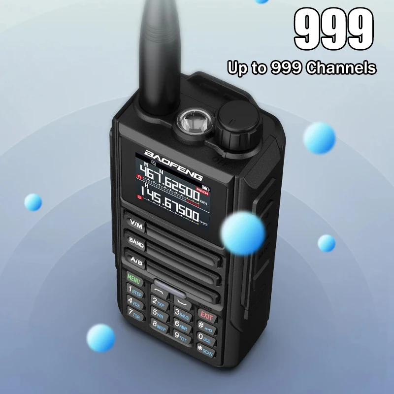 BAOFENG UV-16M Walkie Talkie Wirless Copy Frequency Mulit Band AM/FM Waterproof 999CH Radio bidirezionale Type-C UV16 Max nuovo aggiornamento